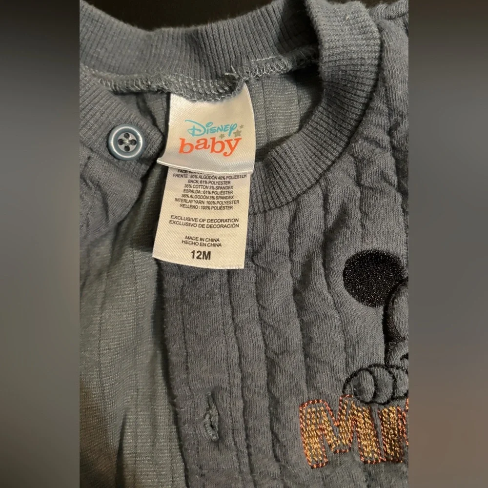 Disney baby onesie 12 months